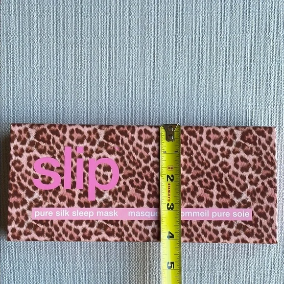 Slip Pink leopard Silk Face Mask